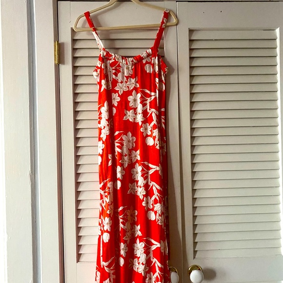 Zara MIDI Floral with Slit - Picture 1 of 3
